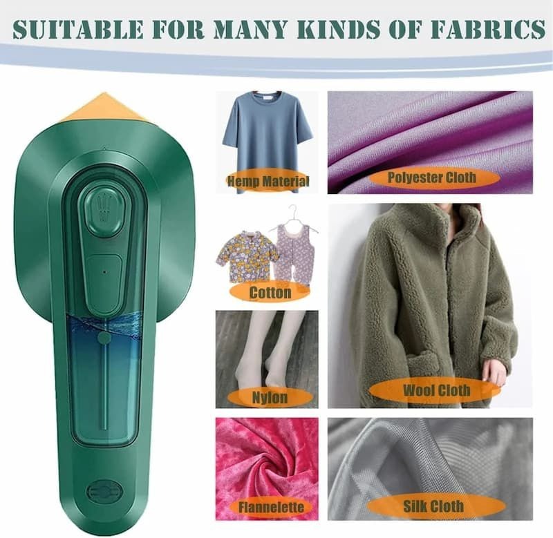 800 Watt Steam Iron Powerful Performance Smooth Glide Pic 4