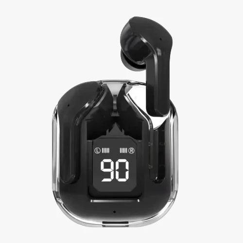 A31 TWS Transparent Earbuds Bluetooth 5.3 with LED Display & Touch Control Pic 1