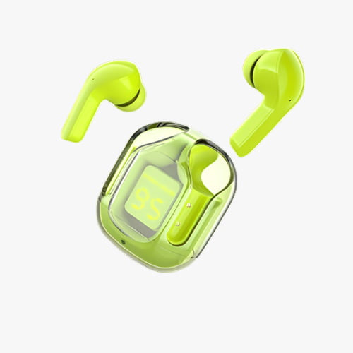 A31 TWS Transparent Earbuds Bluetooth 5.3 with LED Display & Touch Control Pic 2