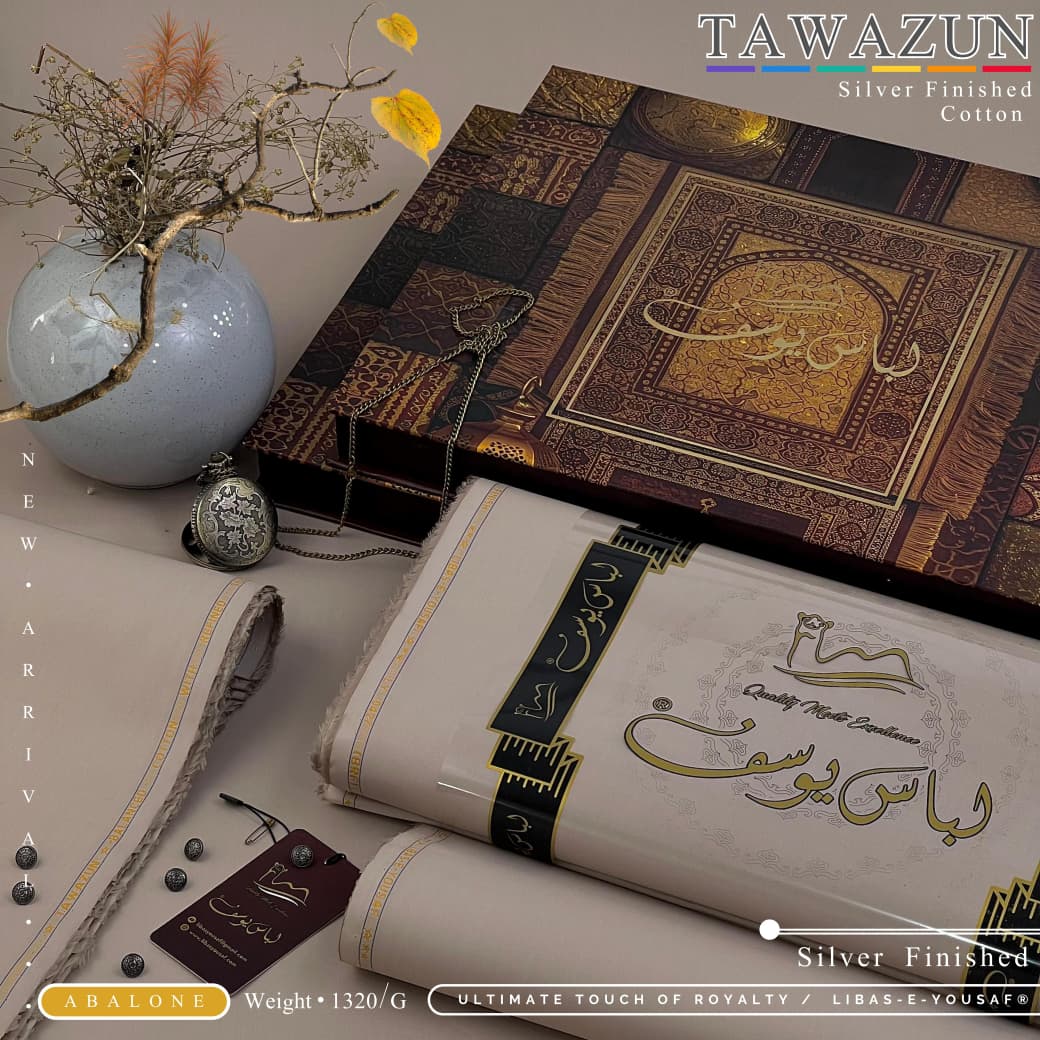 Abalone Summer Cotton Tawazun by Libas e yousaf