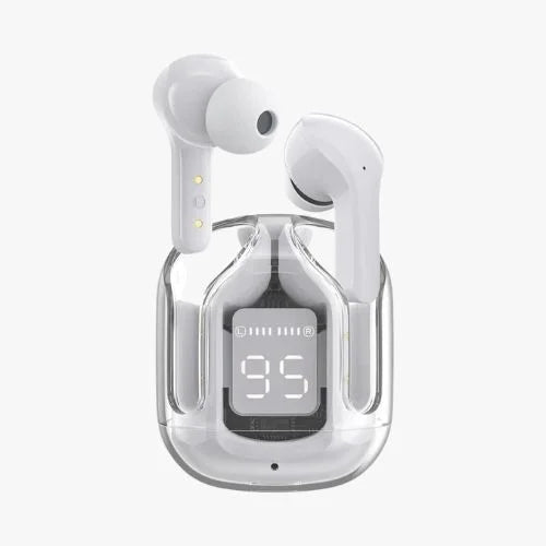 Air 31 Earbuds With Crystal Transparent Case Type C Charging Pic 2