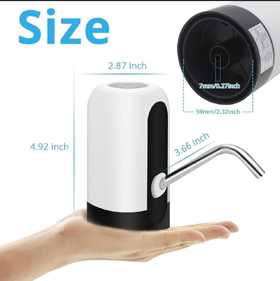 Automatic Electric Water Bottle Pump Dispenser – USB Rechargeable Pic 1