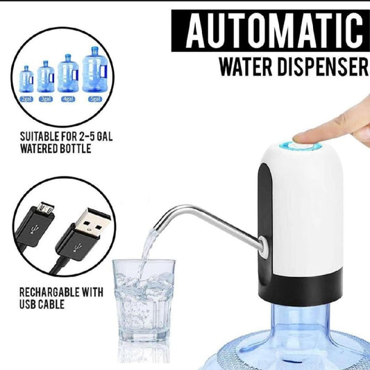 Automatic Electric Water Bottle Pump Dispenser With USB Rechargeable System Pic 1