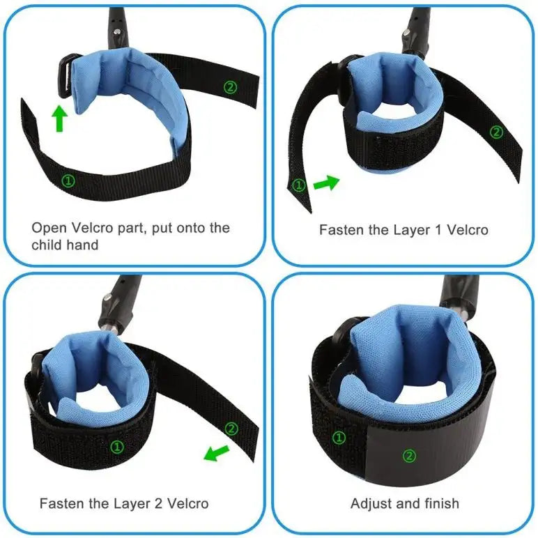 Baby Child Anti Lock Wrist Safety Hand Belt Band For Travelling Purpose PIc 3