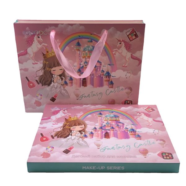 Beauty Makeup Kit For Doll Girls Children’s Cosmetics Makeup Box Pic 2