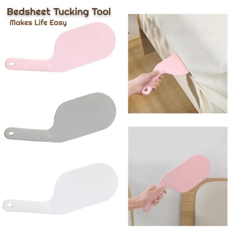 Bed Sheet Tucker Easy Bed Making Tool for Neat Wrinkle Free Sheets Pic 2