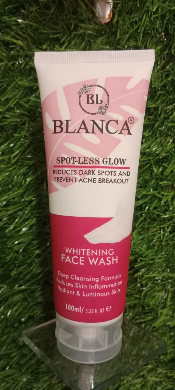 Blanca Spotless Glow Face Wash 100ml Gentle Cleanser For Bright Clear And Radiant Skin Pic 4