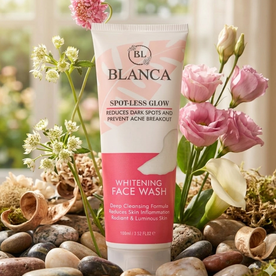 Blanca Spotless Glow Face Wash 100ml Gentle Cleanser For Bright Clear And Radiant Skin Pic 5