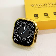 C9 Ultra Max Smart Watch Golden Edition Amazing Dial & With 2 Strip Pic 3
