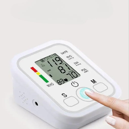 Digital Blood Pressure Monitor Fully Automatic with Heart Rate Detection Accurate Readings (Without Cell) Pic 3