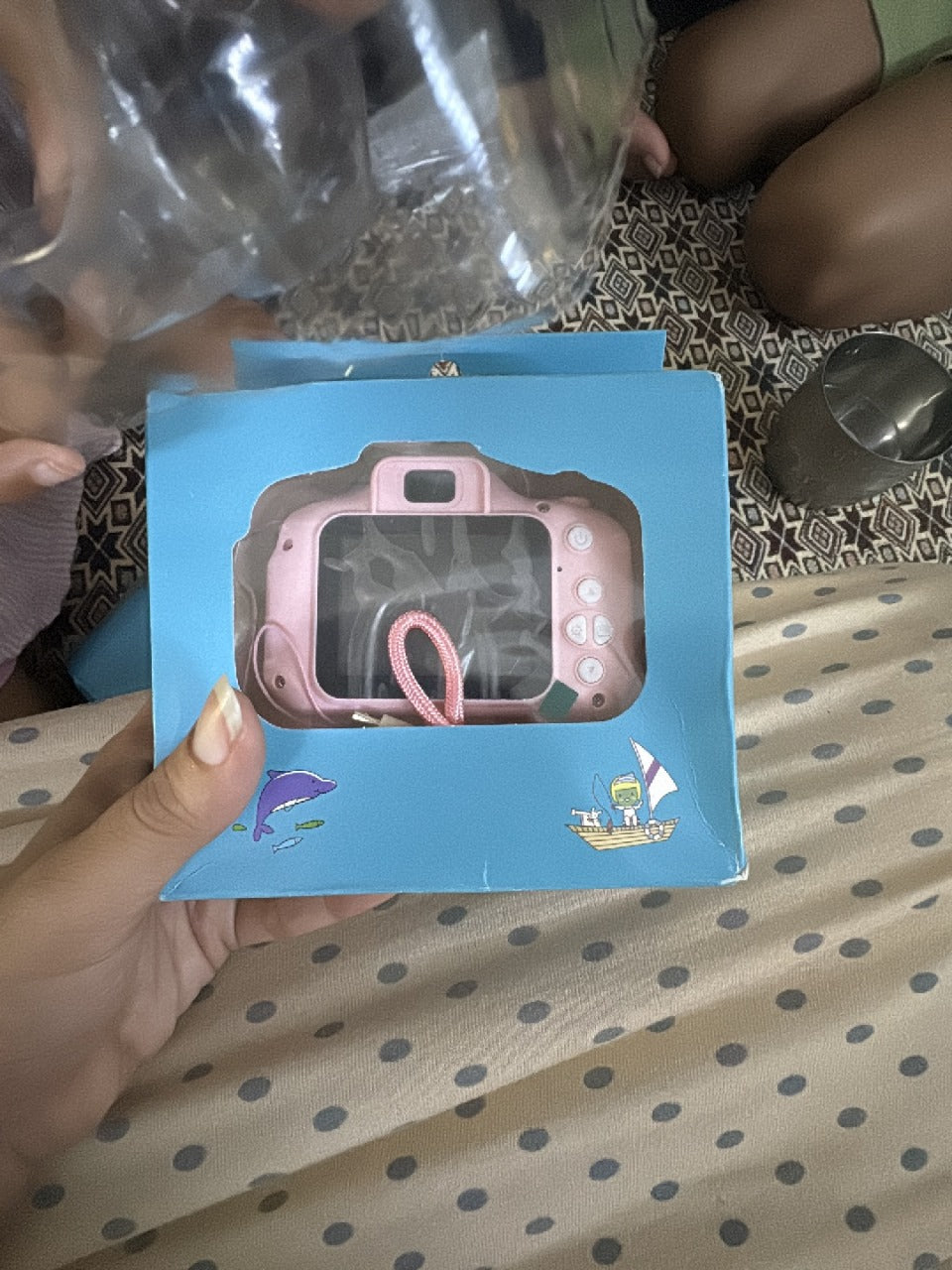Digital Kids Camera With Fun Photo Modes HD Lens Rechargeable Battery Child-Friendly Design For Photography Pic 2