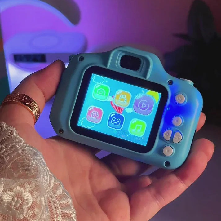 Digital Kids Camera With Fun Photo Modes HD Lens Rechargeable Battery Child-Friendly Design For Photography Pic 3
