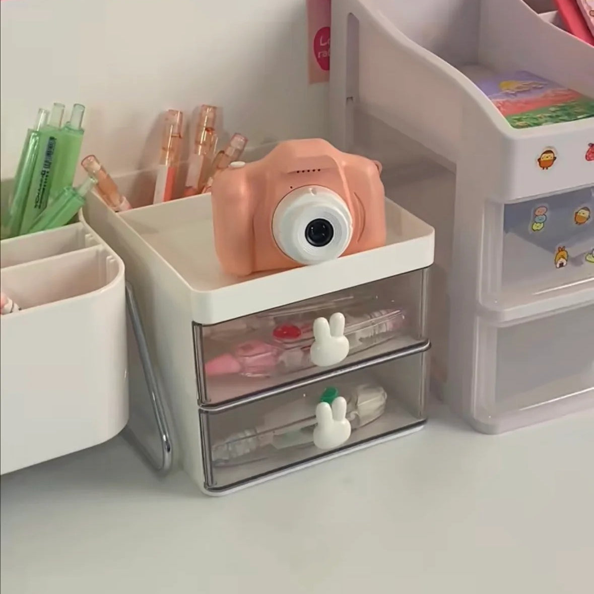 Digital Kids Camera With Fun Photo Modes HD Lens Rechargeable Battery Child-Friendly Design For Photography Pic 4