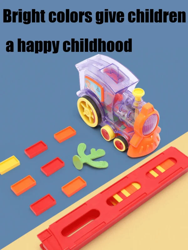 Domino Train Toy Gifts For Kids Pic 6