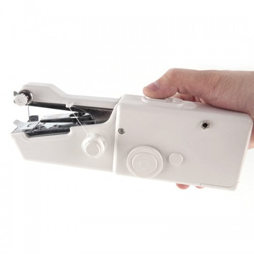 Electric Handheld Sewing Machine Portable Needlework Clothes Tool Pic 8