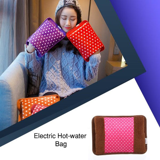 Electric Hot Water Heat Pad For Pain Relief Velvet Cloth Pic 1