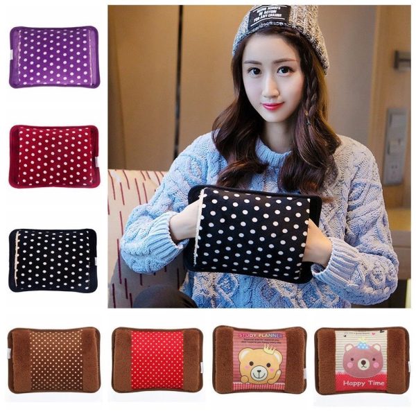 Electric Hot Water Heat Pad For Pain Relief Velvet Cloth Pic 10