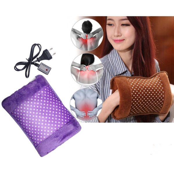 Electric Hot Water Heat Pad For Pain Relief Velvet Cloth Pic 7