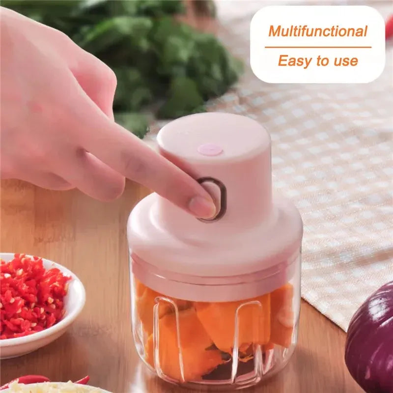 Electric Mini Grinder Food Chopper (250ml) Single Bowl Pic 3