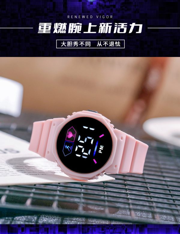 Electronic Watch Digital Led Display Multifunctional Pic 7