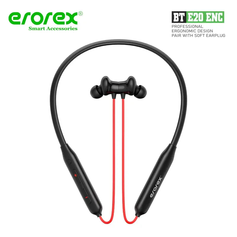 Esofrex Wireless neckband BT E20 flexible long lasting material
