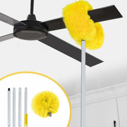 Fan Duster Ceiling Multi Purpose Duster Foldable Rod Pic 1