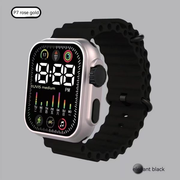 Fashion | Digital Sports Students Children Led Electronic Watch Pic 1