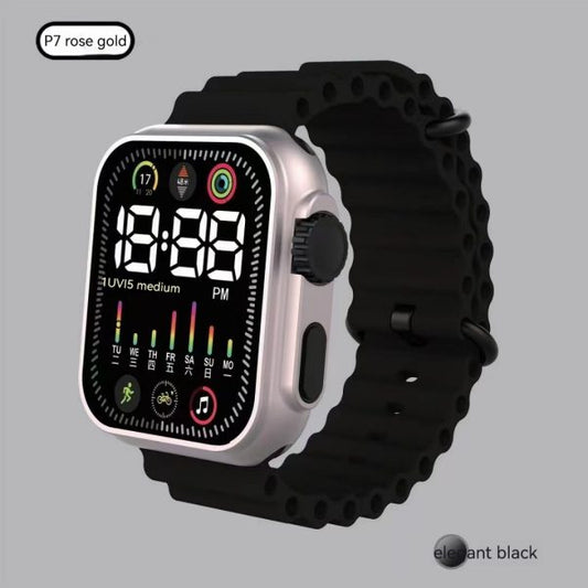Fashion | Digital Sports Students Children Led Electronic Watch Pic 1