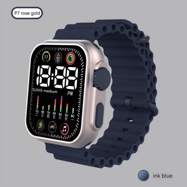 Fashion | Digital Sports Students Children Led Electronic Watch Pic 2