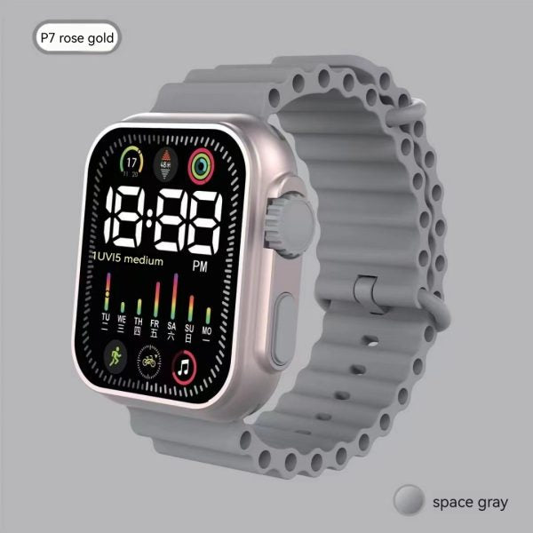Fashion | Digital Sports Students Children Led Electronic Watch Pic 3