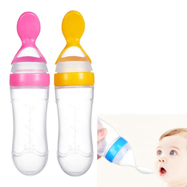 Feeding Bottle with Spoon