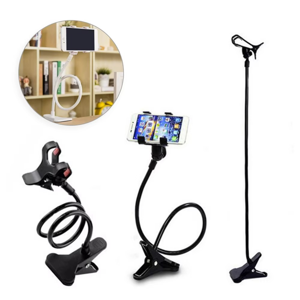 Flexible Snake Mobile Stand Adjustable Lazy Phone Holder for Desk, Bed & Table Pic 3