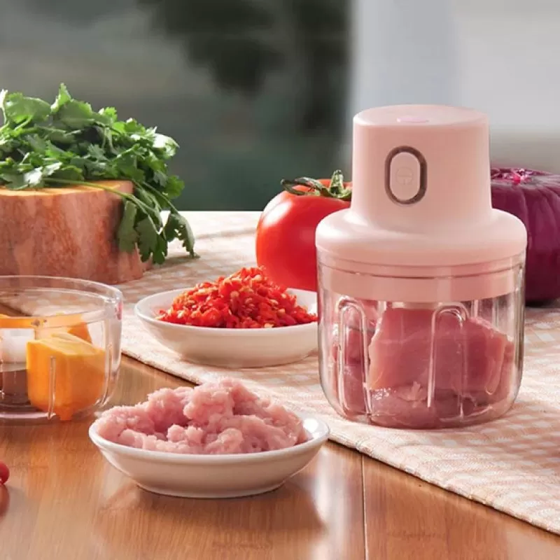 Electric Mini Grinder Food Chopper (250ml) Single Bowl Pic5