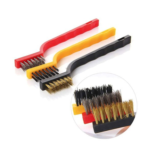 Gas Stove Cleaning Wire Brush Set Of 3 Brush pic 1