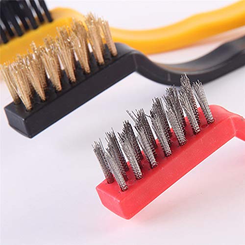 Gas Stove Cleaning Wire Brush Set Of 3 Brush pic 3