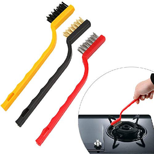 Gas Stove Cleaning Wire Brush Set Of 3 Brush pic 7
