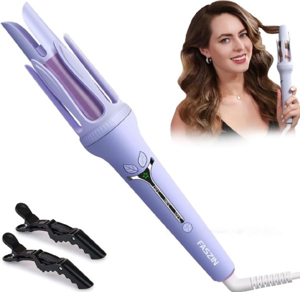 Hair Curler, 32mm Automatic Curling Iron, 3 Adjustable Temperatures Pic 1