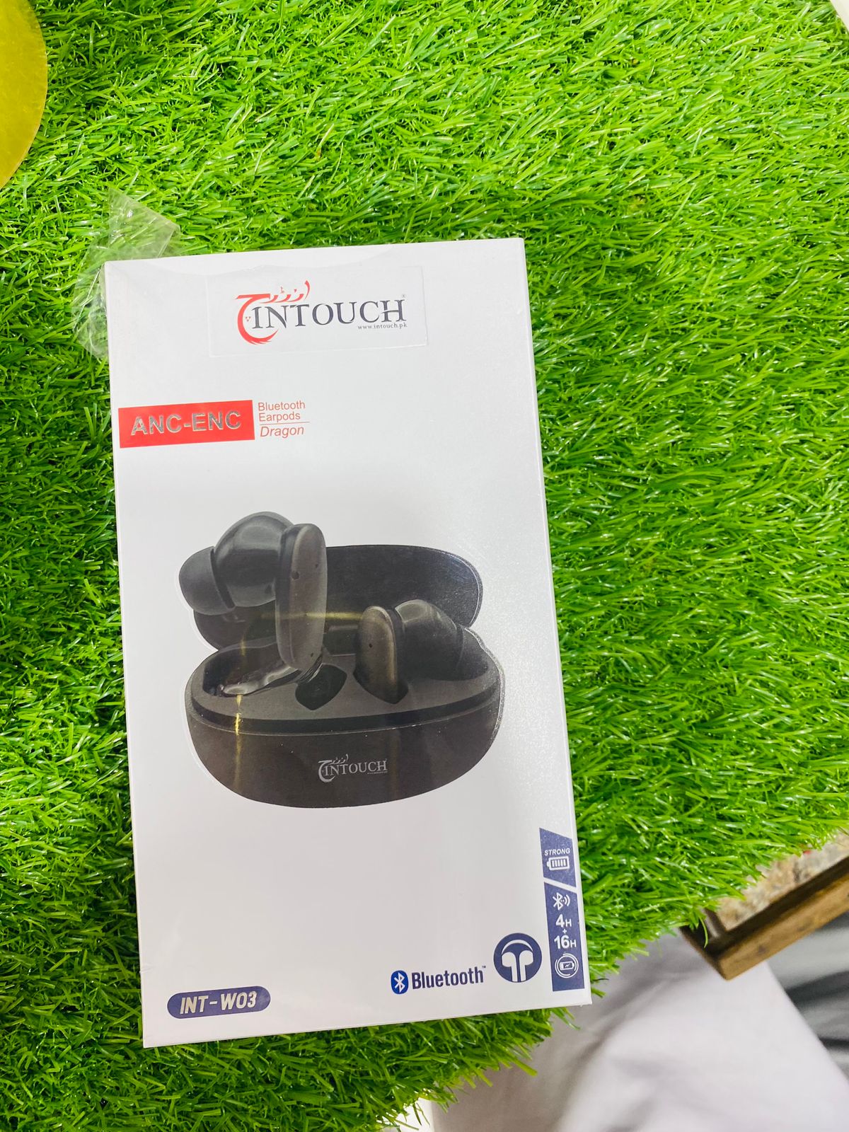 InTouch INT-W03 Wireless Bluetooth Earbuds ANC & ENC Perfect for PUBG Gaming Pic 4