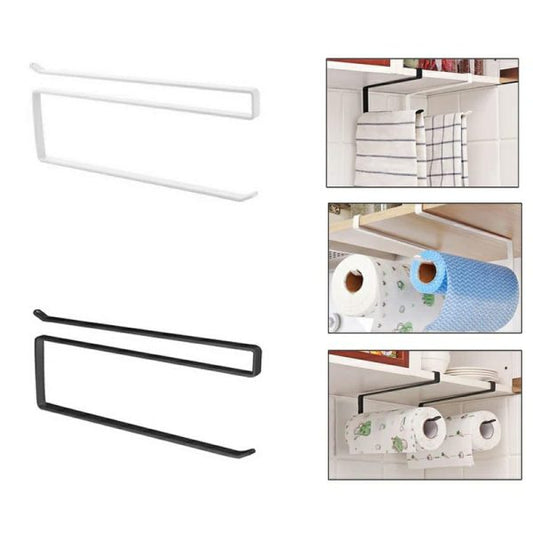 Kitchen Paper Towel Hanger Hold Under Cabinet Pic 1