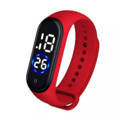 Latest M4 LED Watch Digital Sports Bracelet Boys & Girls Waterproof Touch Display Without Box Pic 3