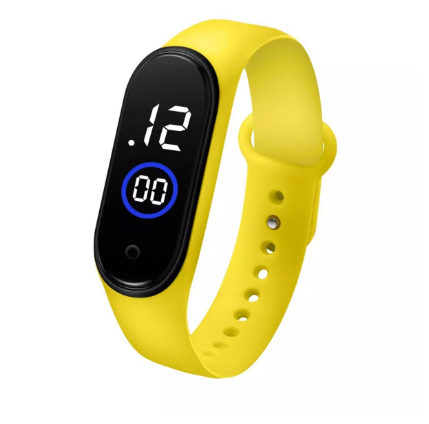 Latest M4 LED Watch Digital Sports Bracelet Boys & Girls Waterproof Touch Display Without Box Pic 6