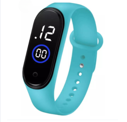 Latest M4 LED Watch Digital Sports Bracelet Boys & Girls Waterproof Touch Display Without Box Pic 9