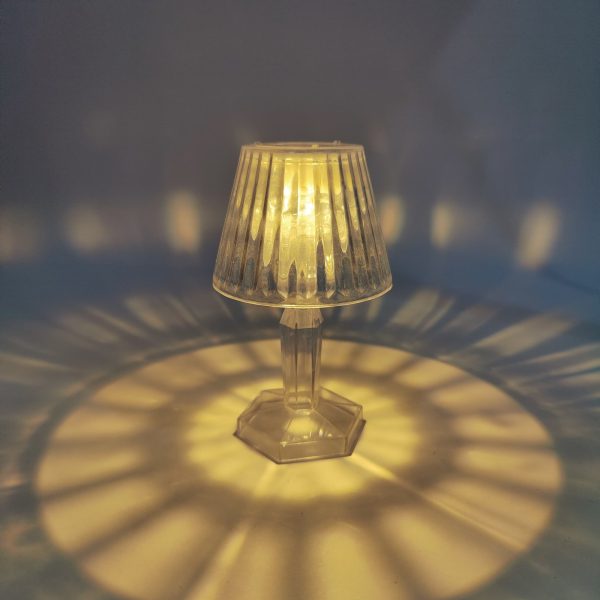 Led Night Light Crystal Diamond Table Lamp Pic 1