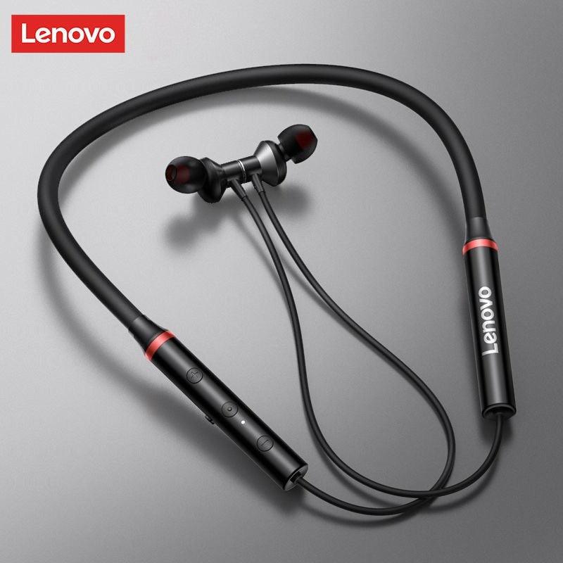 Lenovo wireless neckband earphones ENC and fast charging