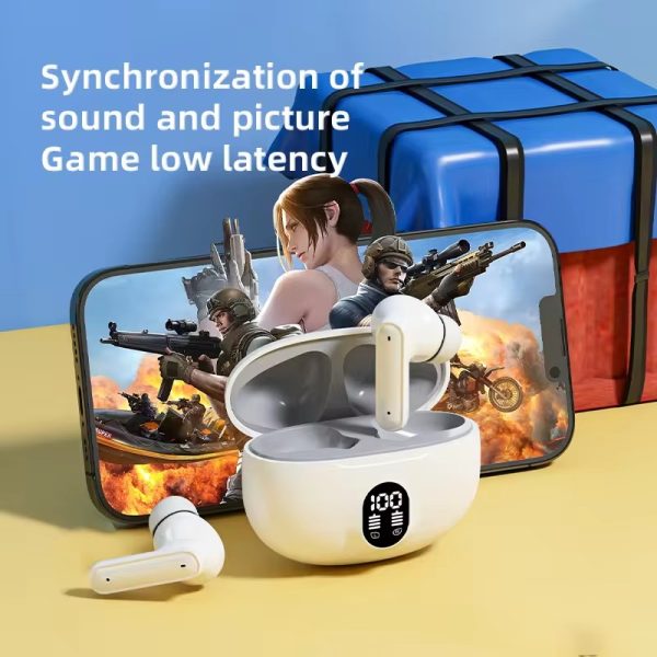 M04 Tws Wireless Bluetooth EarbudsWith Led Display Fast Charging Noise Cancellation Pic 3