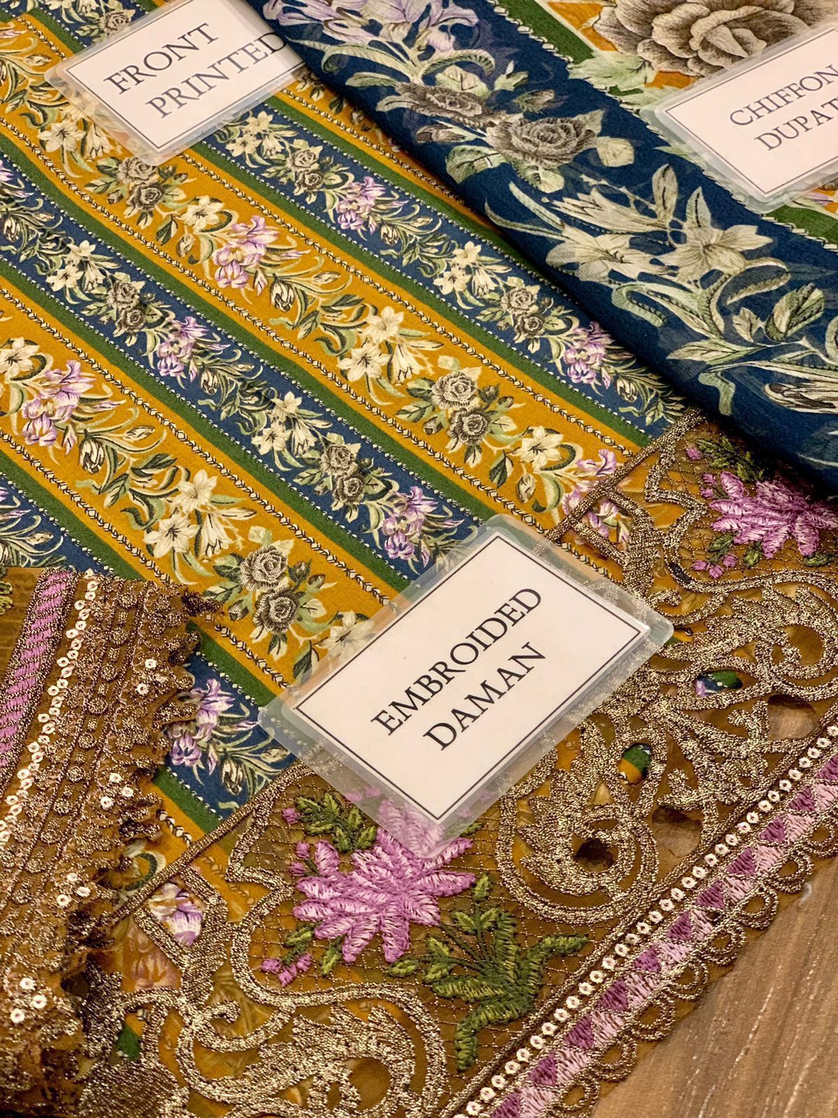 Maria B Lawn Embroidery Collection - 1 Pic 3