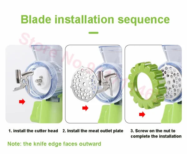 Meat Mincer Vegetable Chopper Blender - High-quality Pic 5