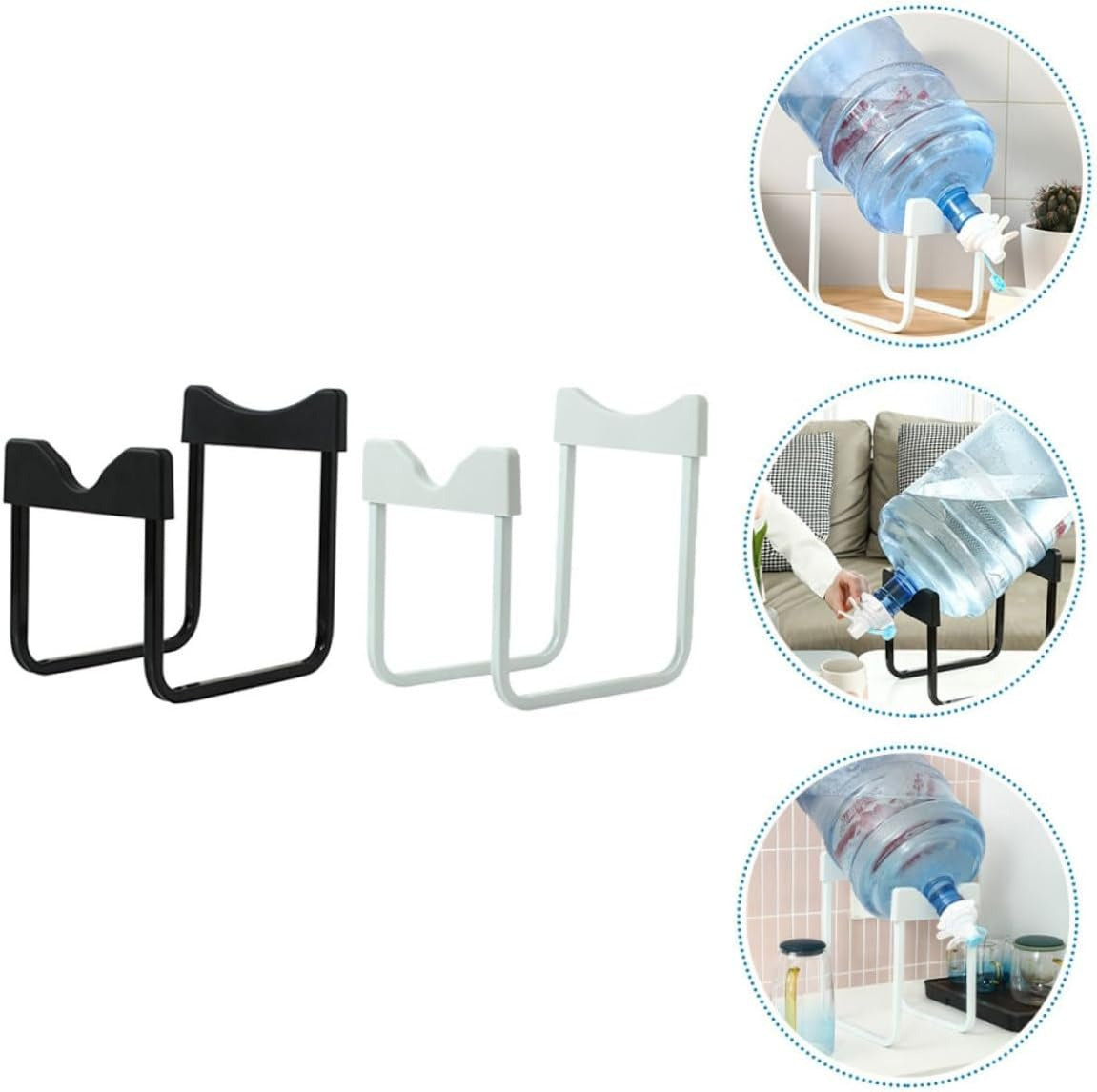 Metal Bottle Stand with Nozzle Convenient Dispensing Minimal Mess Pic 3
