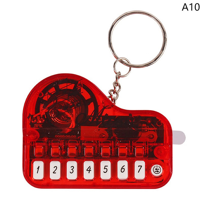 Mini Piano Keychain Musical Toy - Birthday & Party gift Pic 2