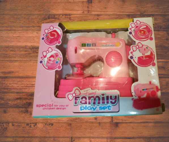 Mini Portable Sewing Machine-pink Pic 2